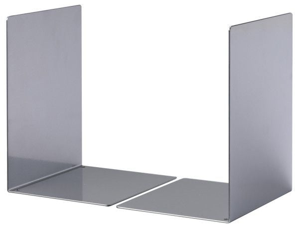 Bokstöd Durable storlek L silver - (2 st.) Bokstöd Durable storlek L silver - (2 st.)