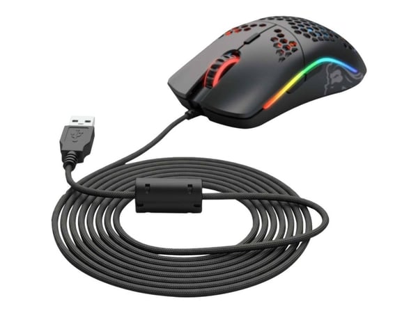 Glorious PC Gaming Race G-ASC-BLACK, Musta, 2 m, Glorious PC Gaming Race, 1 kpl, Punottu, USB A-tyyppi