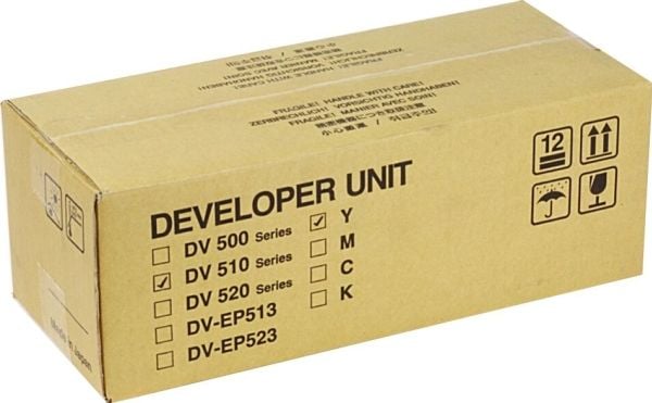 Kyocera DV 510Y - Gul - original - fremkallersett - for FS-C5015, C5020, C5025, C5030