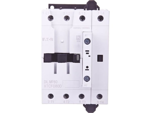 Eaton DILMP80(230V50HZ,240V60HZ), kontaktor, svart, vit, IP00