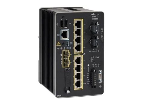 Cisco Catalyst IE-3200-8T2S-E, Hallittu, L2/L3, Gigabit Ethernet (10/100/1000)