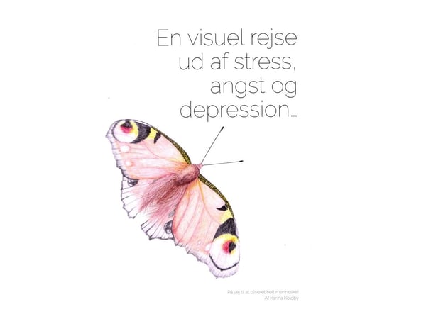 En visuell reise ut av stress, angst og depresjon… | Karina Koldby | Språk: Dansk