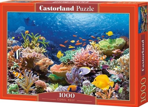 Castorland Coral Reef Fishes 1000 stk Jigsaw puslespill 1000 stk(er) Flora &amp; fauna