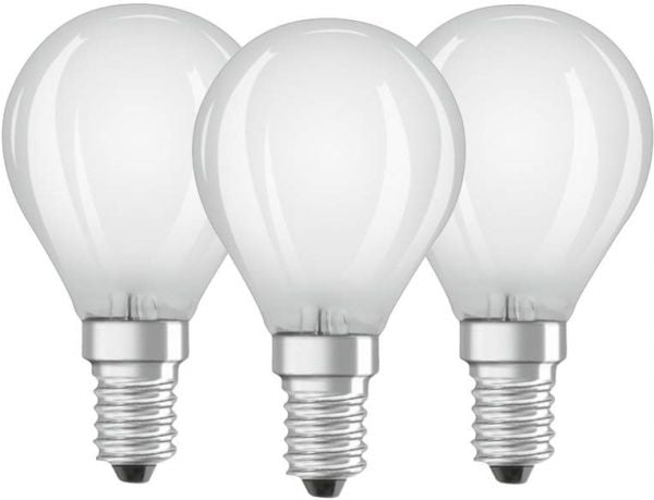 Osram Base CL P, 4 W, 40 W, E14, 470 lm, 15000 h, Lämmin valkoinen