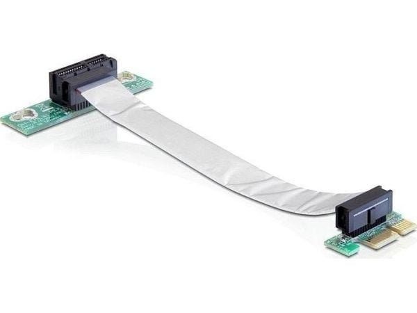Delock Riser-kortti PCI Express x1 joustavalla kaapelilla - Udvidelseskortti