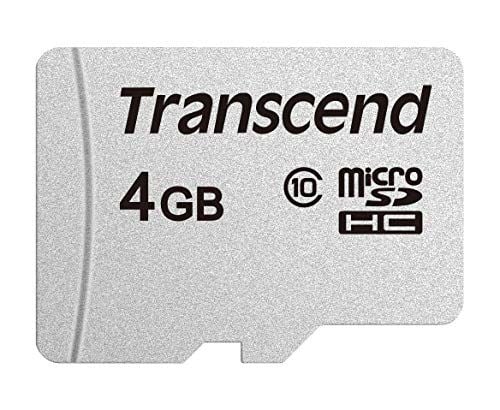 Transcend 300S - Flashminnekort - 4 GB - Class 10 - microSDHC