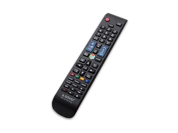Savio RC-09 do TV Samsung - Smart TV, TV, IR Langaton, Painikkeiden painaminen, musta