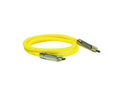 Python GC-M0028, 2 m, HDMI Typ A (standard), HDMI Typ A (standard), 3D kompatibilitet, Gul