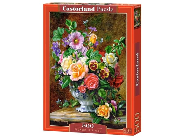 Castorland Puzzle 500 blomster i en vase (253338)