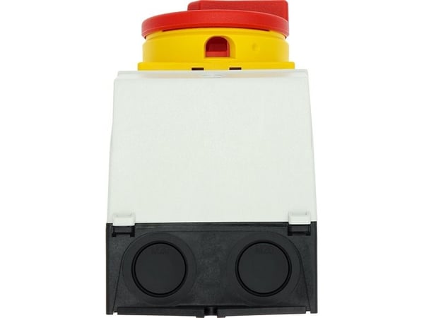 Eaton T0-3-8342/I1/SVB, Vipukytkin, 6P, Punainen, Valkoinen, Keltainen, IP65, 80 mm, 130 mm