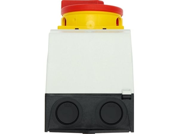 Eaton T0-3-8342/I1/SVB, Vipukytkin, 6P, Punainen, Valkoinen, Keltainen, IP65, 80 mm, 130 mm
