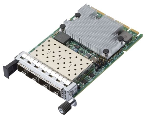 Lenovo ThinkSystem Broadcom 57454 - Nettverksadapter - OCP 3.0 - 10/25 Gigabit SFP28 x 4 - for ThinkAgile HX1330 Appliance; HX33XX Certified Node; ...