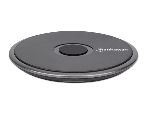 Manhattan 102186, Innendørs, USB, Trådløs lading, 1,5 m, Sort