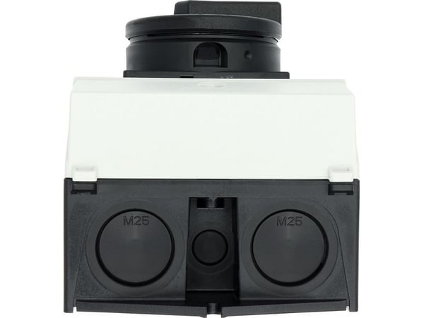 Eaton P1-25/I2/SVB-SW, Vipukytkin, 3P, Musta, Valkoinen, IP65, 100 mm, 115 mm