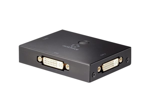 Renkforce RF-3795620, DVI, 1920 x 1080 piksler, Svart, Metall, 60 Hz, 165 MHz