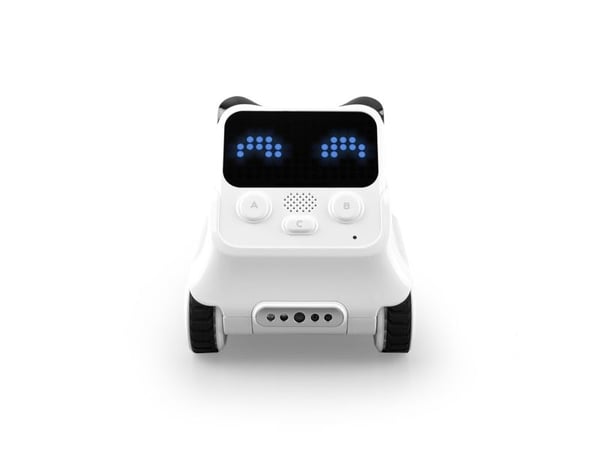 Makeblock Codey Rocky, ohjelmoitava robotti, 6 vuotta, Bluetooth / Wi-Fi, 950 mAh, valkoinen, 295 g