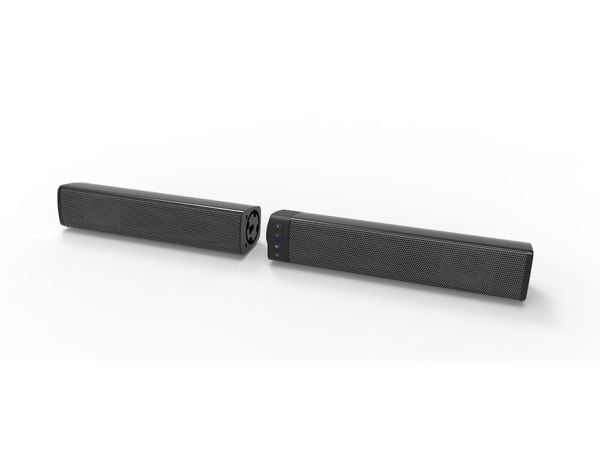 Xoro HSB 55, 2.1 kanaler, 20 W, 20 W, 8 O, 80 dB, 1%