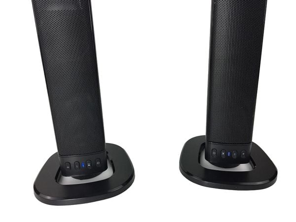 Xoro HSB 55, 2.1 kanaler, 20 W, 20 W, 8 O, 80 dB, 1%
