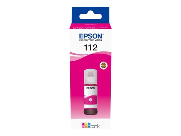 Epson EcoTank 112 - 70 ml - magenta - original - blekkpåfylling - for EcoTank L11160, L15150, L15160, L6460, L6490, L6550, L6570, L6580; EcoTank Pr...