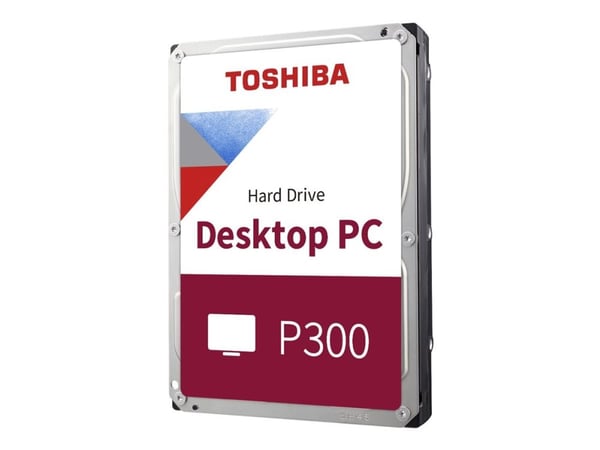 Toshiba P300 stasjonær PC - Harddisk - 6 TB - intern - 3,5" - SATA 6 Gb/s - 5400 rpm - buffer: 128 MB
