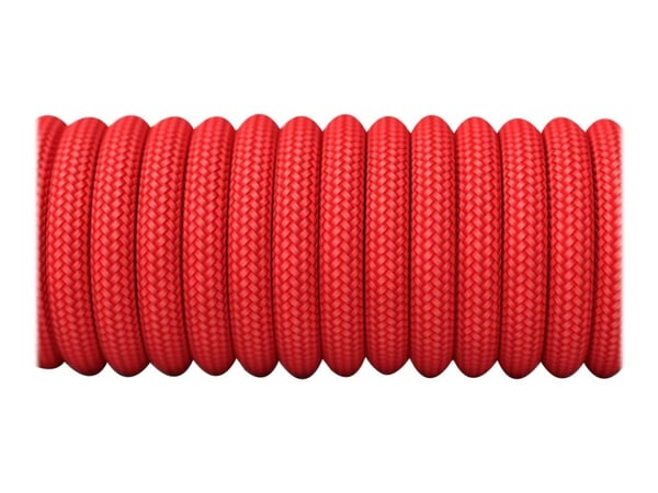 Glorious Ascended Cord - Muskabel - USB (hann) - karmosinrødt - for Glorious Model D, Model O, Model O Minus