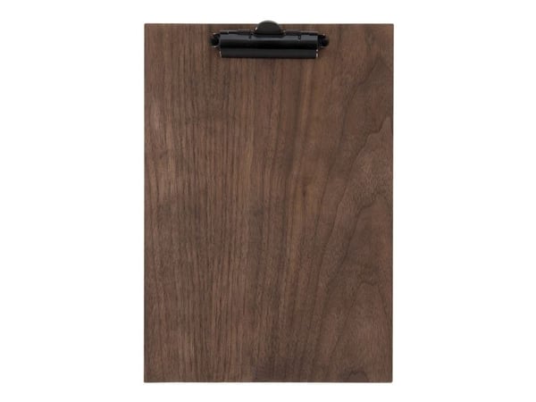 Clipboard Securit® valnød m/clip til menukort