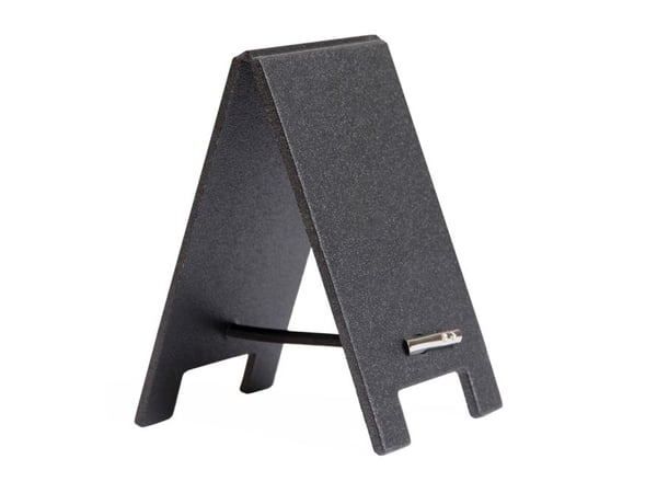 Securit® dobbeltsidet mini SANDWICH skilt, sort