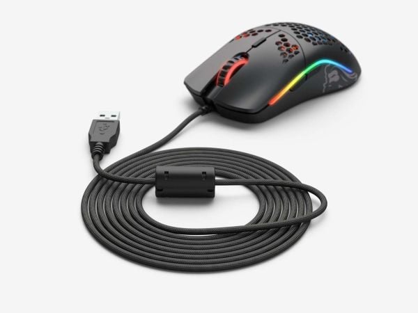 Glorious PC Gaming Race G-ASC-BLACK, Musta, 2 m, Glorious PC Gaming Race, 1 kpl, Punottu, USB A-tyyppi