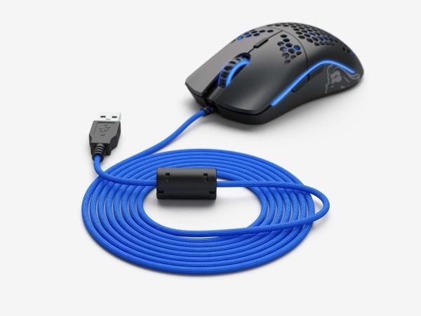 Glorious Ascended Cord - Muskabel - USB (hann) - koboltblå - for Glorious Model D, Model O, Model O Minus