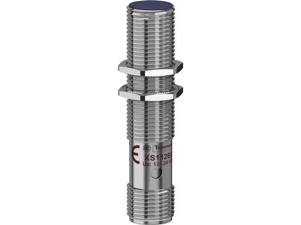 Schneider Electric Inductive sensor XS1 M12, Induktiivinen lähestymisanturi, Ruostumaton teräs, 1 kpl, 15 g, 55 mm