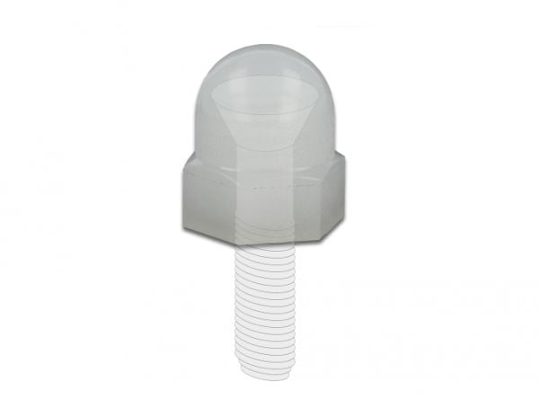 Delock - Beskyttelseshette - 1.19 cm - naturlig (en pakke 10)