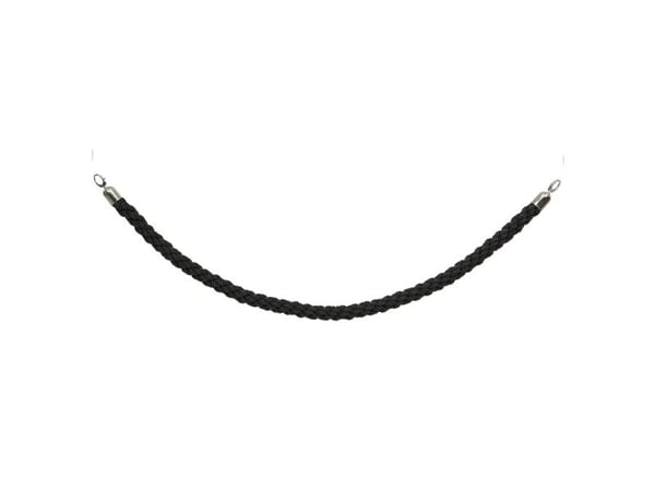 Securit® Classic Chrome reb sort med kliklås rustfrit stål