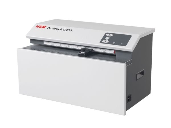 HSM ProfiPack C400 - Cardboard converter - 415 mm bredde - lysegrå, jerngrå