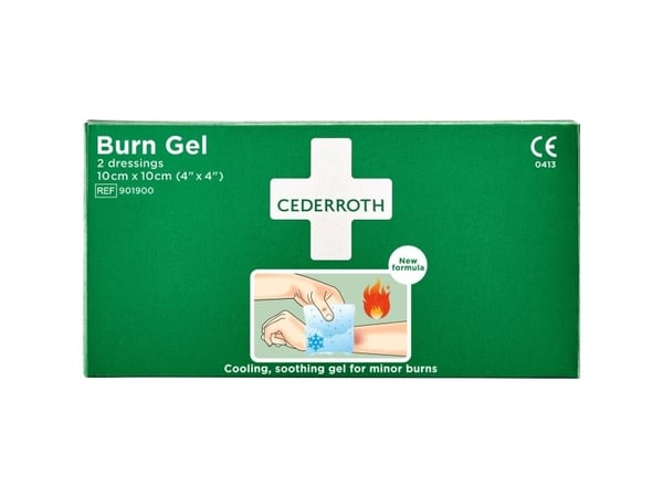 Cederroth Burn Gel Forbrændingsbandage 10x10 cm - 2-pack