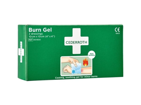 Cederroth Burn Gel Forbrændingsbandage 10x10 cm - 2-pack