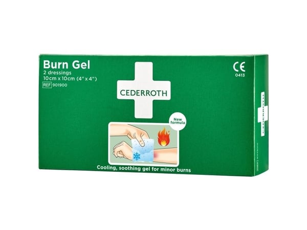 Cederroth Burn Gel Forbrændingsbandage 10x10 cm - 2-pack