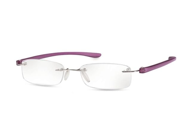 Eschenbach 2913-140, Unisex, Suorakulmio, Kehyksetön, Muovi, Purppura, Purppura