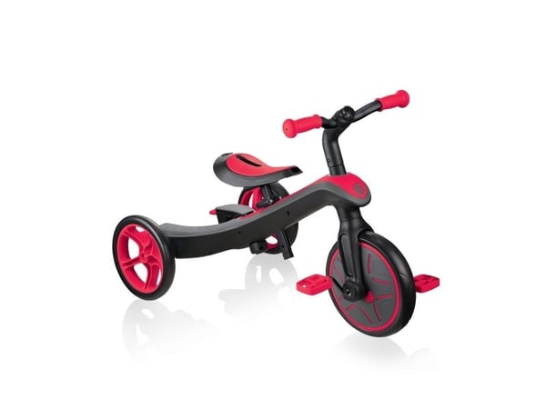 Globber Explorer Trike 4in1, Barn, Sparkesykkel, Alle kjønn, Asfalt, 3 hjul, 1 år