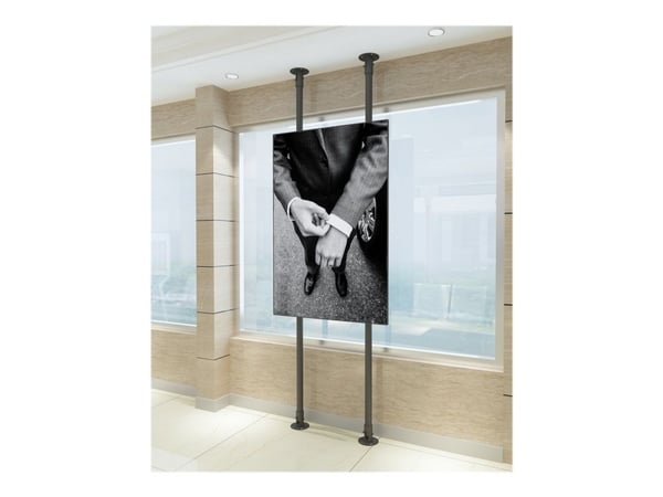 Multibrackets 7956, 80 kg, 165,1 cm (65"), 2,54 m (100"), 200 x 200 mm, 600 x 900 mm, 580 - 1550 mm