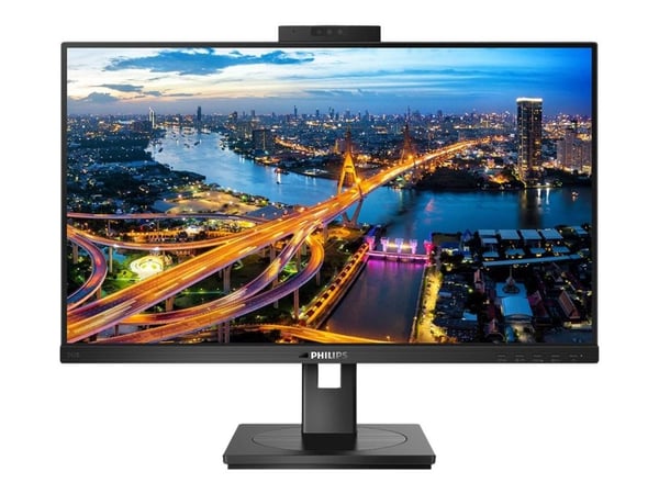 Philips 242B1H - LED-skjerm - 24" - 1920 x 1080 Full HD (1080p) @ 75 Hz - IPS - 250 cd/m² - 1000:1 - 4 ms - HDMI, DVI-D, VGA, DisplayPort - høyttal...
