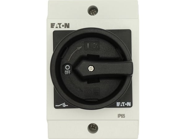 Eaton T0-3-15680/I1/SVB-SW Sähkökytkin Vaihtokytkin 3P Musta - Valkoinen (207154)