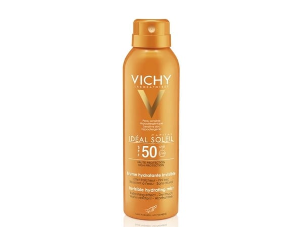 Invisible Spray Moisturizer SPF 50 Idéal Soleil (Invisible Hydrating Mist) 200 ml