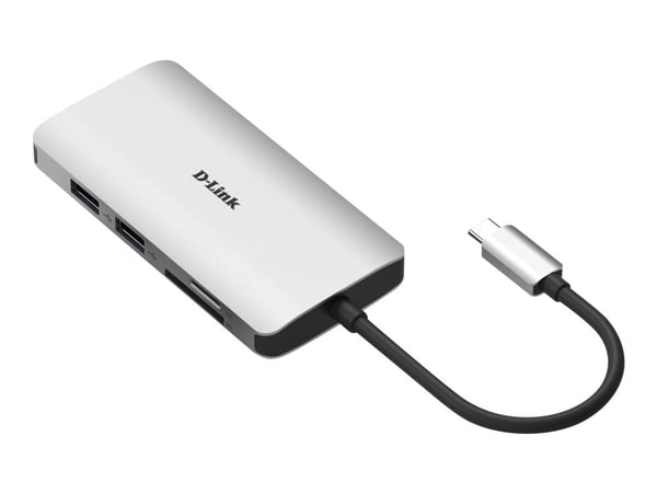 D-Link DUB-M810 - Dockningsstation - USB-C / Thunderbolt 3 - HDMI - 1GbE