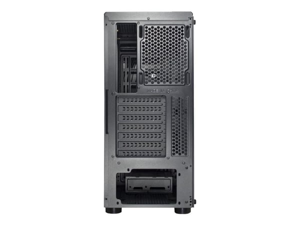 Inter-Tech A-3411 Creek - Tower - ATX - sidepanel med vindu (herdet glass) - ingen strømforsyning - USB/lyd