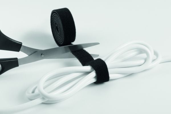 DURABLE CAVOLINE GRIP 20 - Kabelhanteringsrem - 1 m - svart