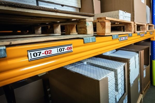 Durable C-Profil 171258 40mm an 5 St./Pack.+Schilder