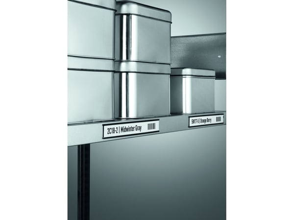Etiketholder Durable MAGNETIC C-PROFILE 30 mørkgrå - (50 stk.)