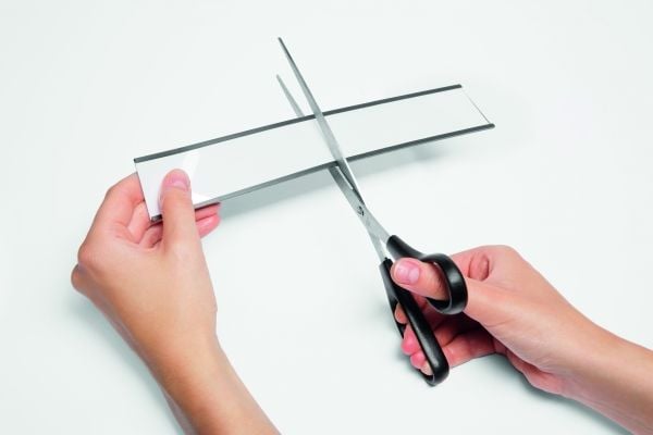 Etiketholder Durable MAGNETIC C-PROFILE 30 mørkgrå - (50 stk.)