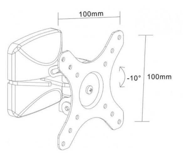 Libox TV mount Libox MADRYT LB-0010 | 12 '' - 24 '', VESA 100x100mm, 15 kg, vertical