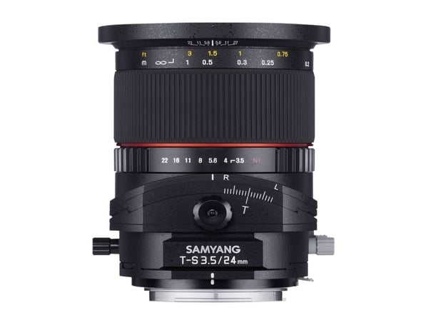 Samyang Tilt/Shift 24mm f/3.5 ED AS UMS, Sony E, Bredt, 16/11, Sony E